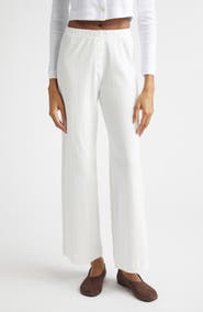 LESET Cotton Pointelle Boxer Pants