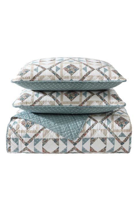 Annie Twin Reversible Quilt Set