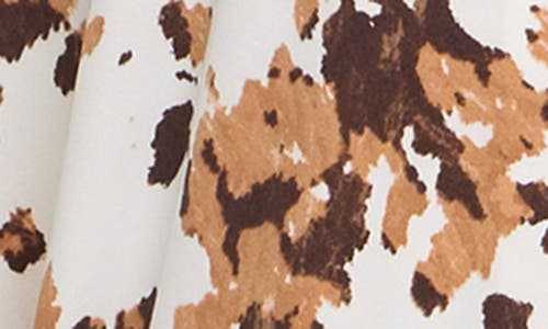 Flora By Flora Nikrooz Gabriella Short Sleeve Button-up Shirt & Pants Pajamas In Brown
