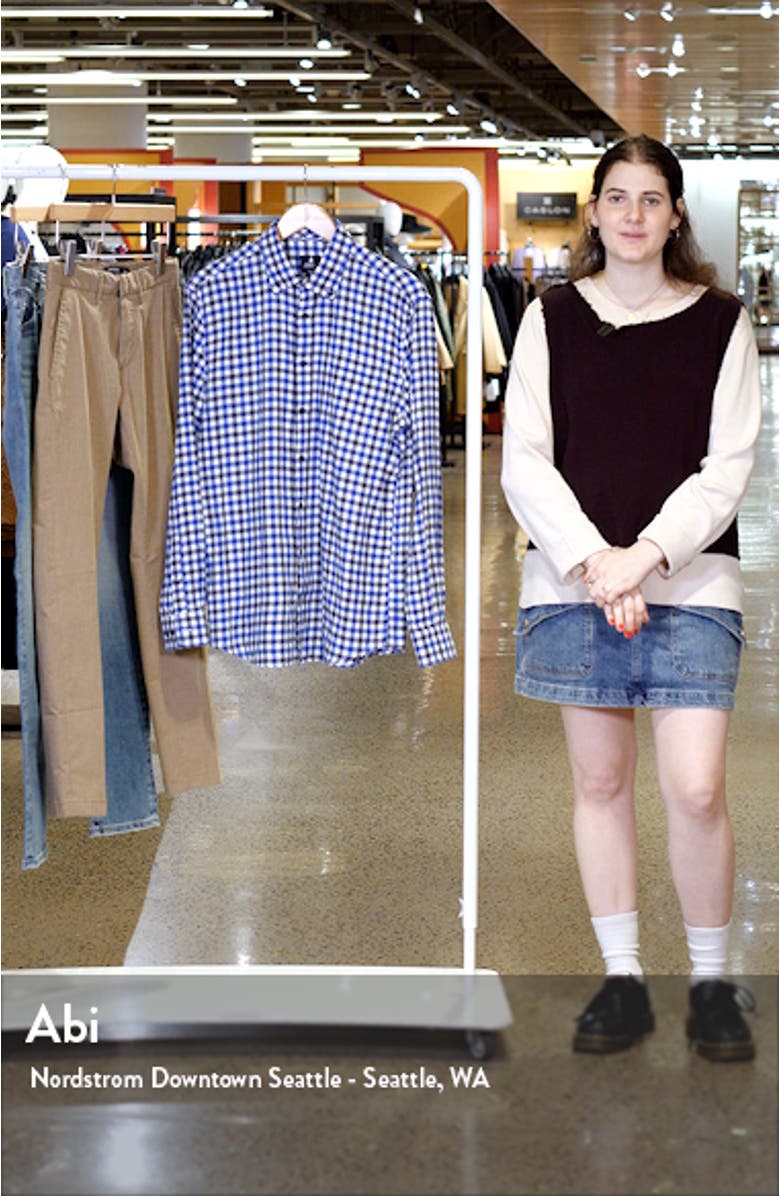 Millbank Check Button-Down Shirt, sales video thumbnail