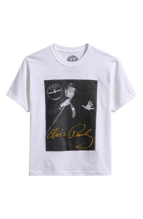 Kids' Sun Records Elvis Cotton Graphic T-Shirt (Toddler & Little Kid)