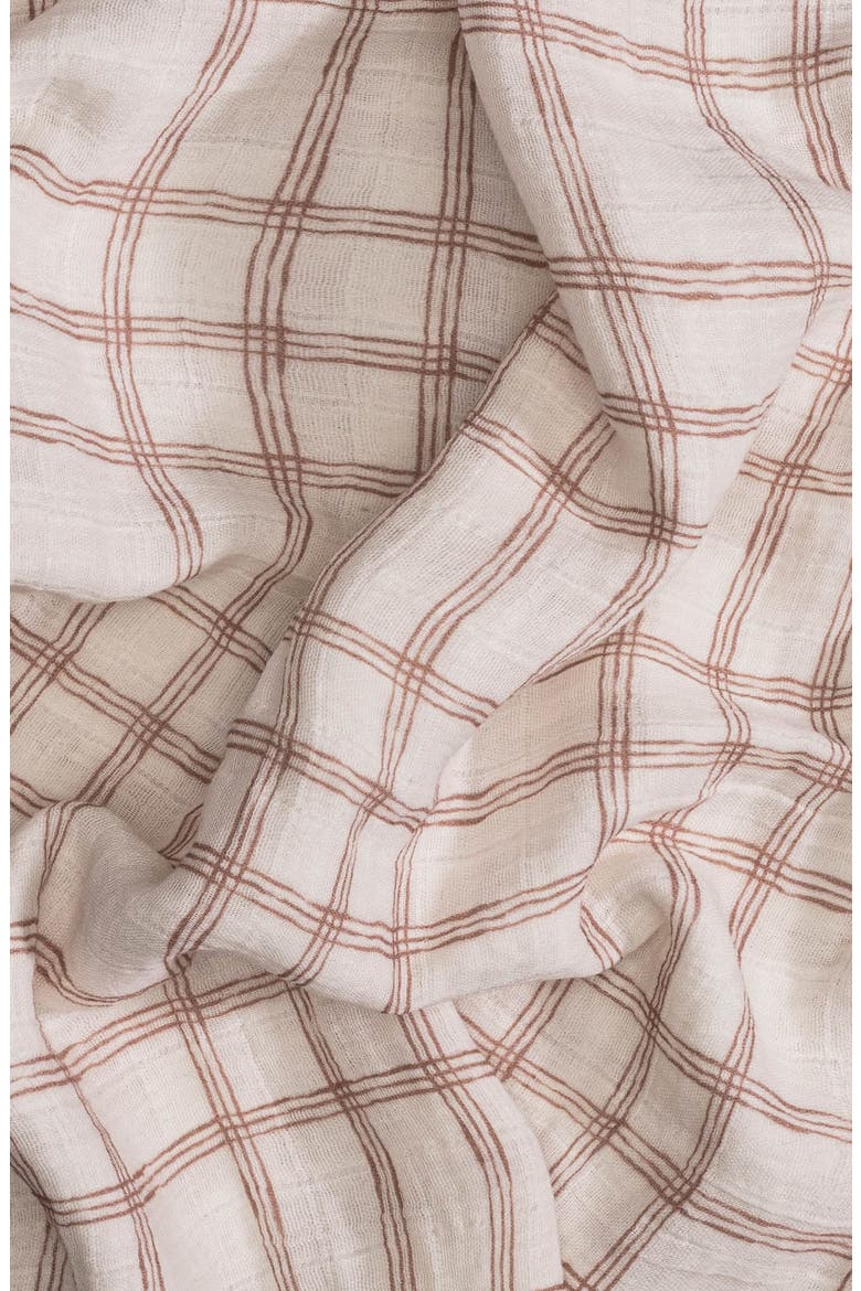 Goose Assorted 2-Pack Cotton Muslin Swaddles, Alternate, color, BEIGE