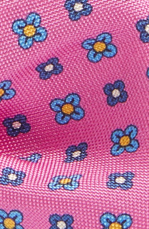 Shop Edward Armah Neat Floral Silk Bow Tie In Pink