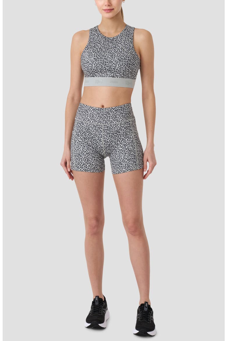 4-Inch Biker Shorts, Alternate, color, MICRO LEOPARD HIGH RISE