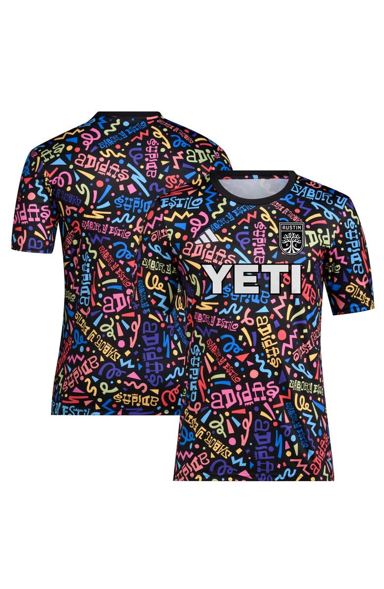 adidas Men's adidas  Black Austin FC 2023 Hispanic Heritage Pre-Match Top, Alternate, color, 