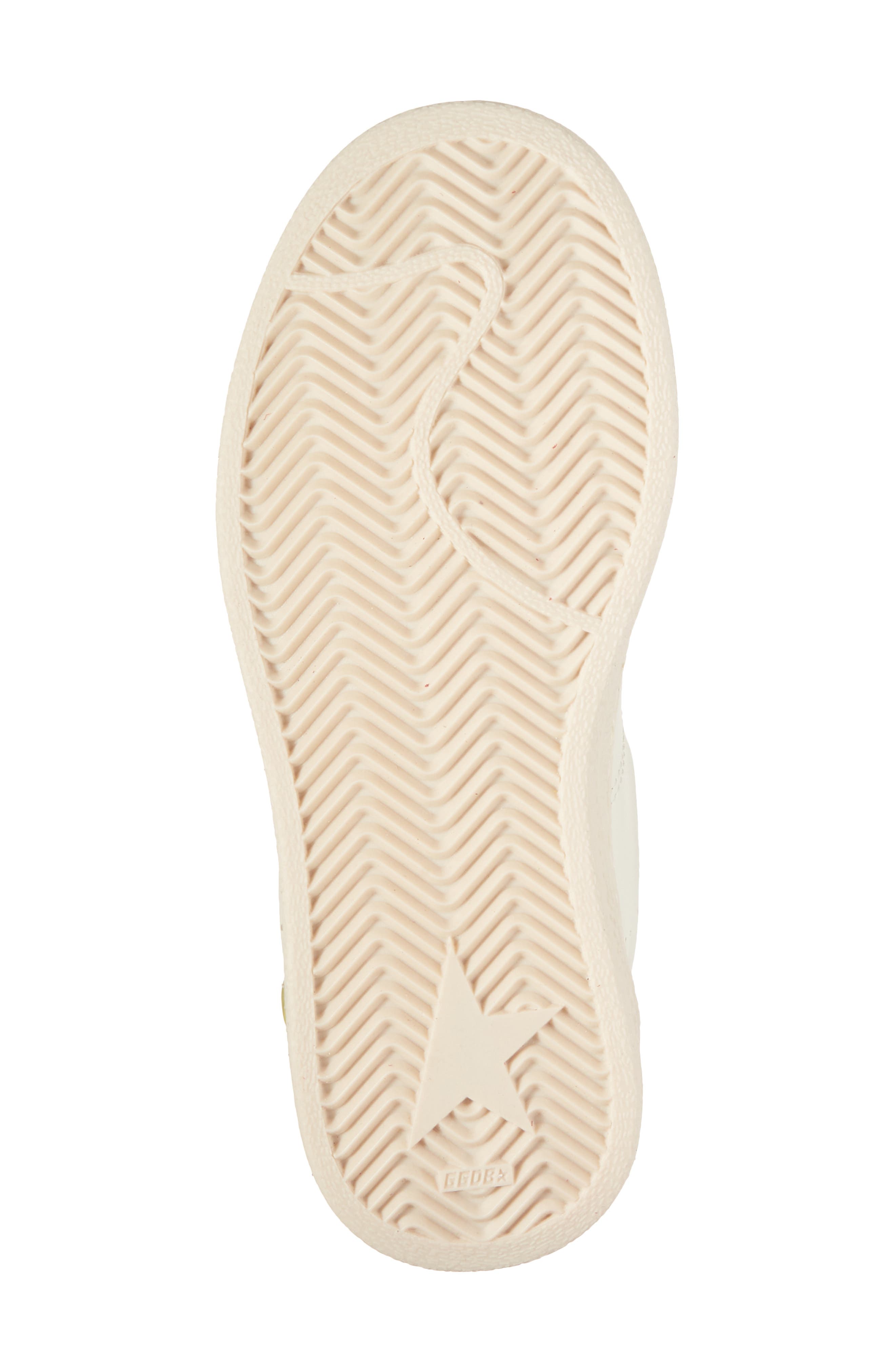 Golden Goose Kids' Ball Star Sneaker, Alternate, color, Dirty White/ White/ Red