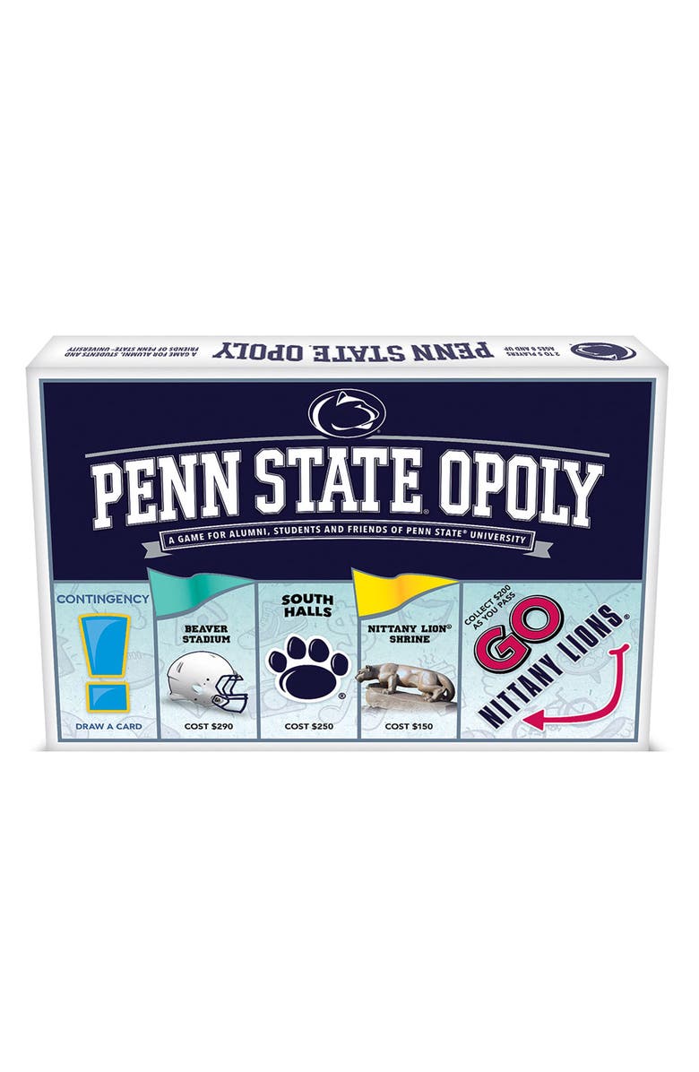 Late for the Sky Penn Stateopoly Family Board Game, Alternate, color, Multicolored