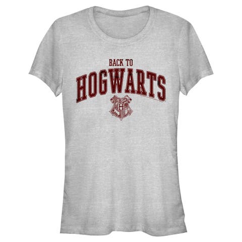 Junior's Harry Potter Back to Hogwarts Collegiate  Graphic T-Shirt