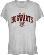 HARRY POTTER Junior's Harry Potter Back to Hogwarts Collegiate Graphic T-Shirt