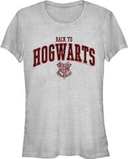 HARRY POTTER Junior's Harry Potter Back to Hogwarts Collegiate Graphic T-Shirt