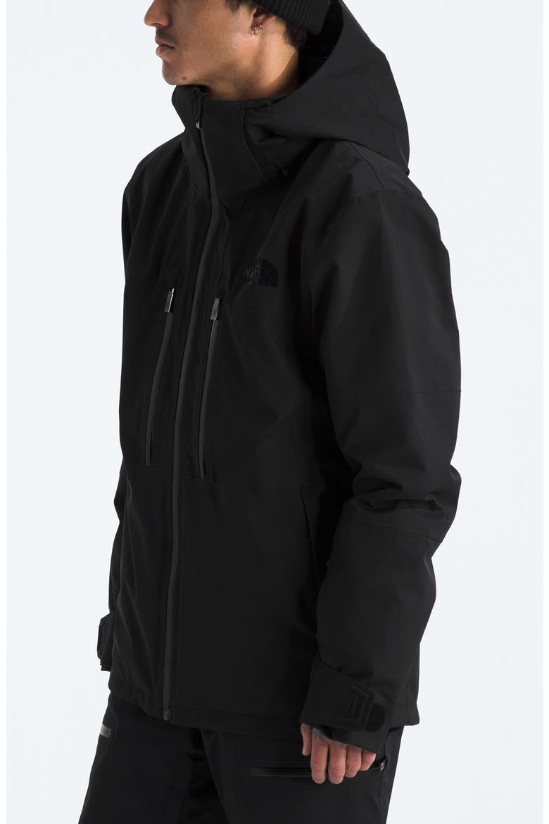 Chakal Waterproof Hooded Jacket, Alternate, color, TNF BLACK/ TNF BLACK