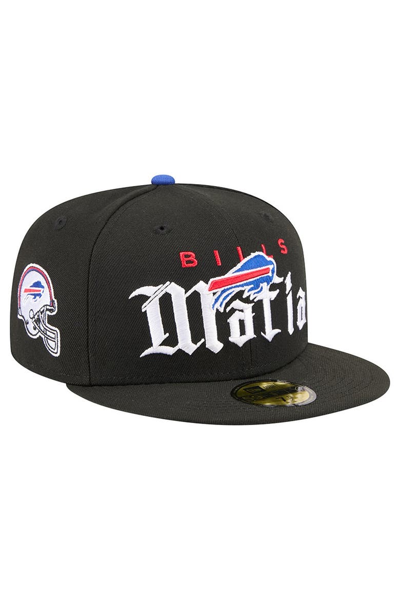 Men's New Era Black Buffalo Bills Bills Mafia 59FIFTY Fitted Hat, Main, color, Black