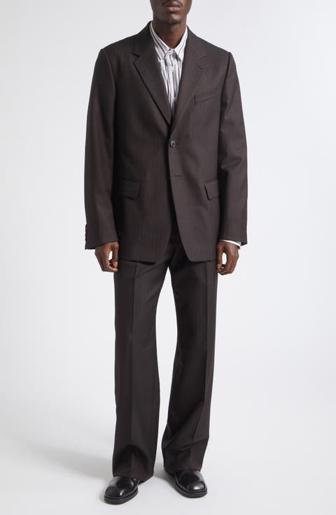Kiel Tonal Stripe Wool Suit
