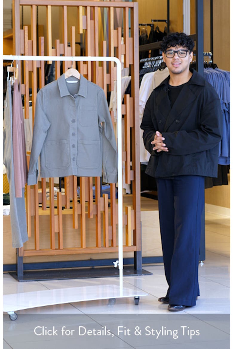 Folly Stretch Cotton Twill Chore Coat video