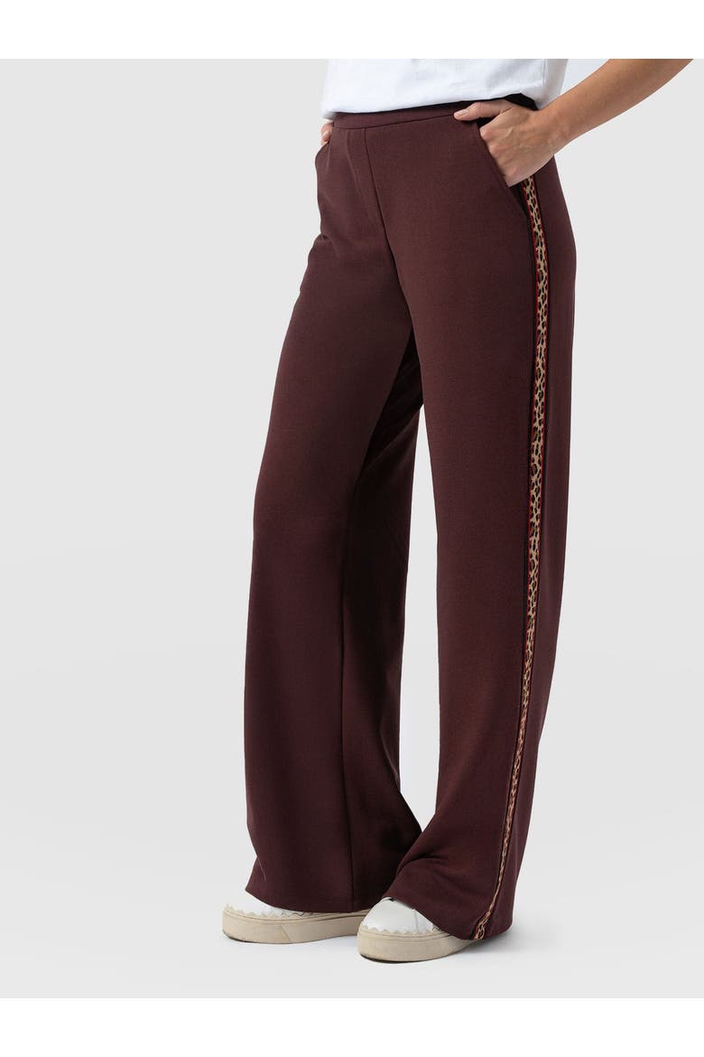 Victory Straight Leg Pant, Alternate, color, Maroon Leopard