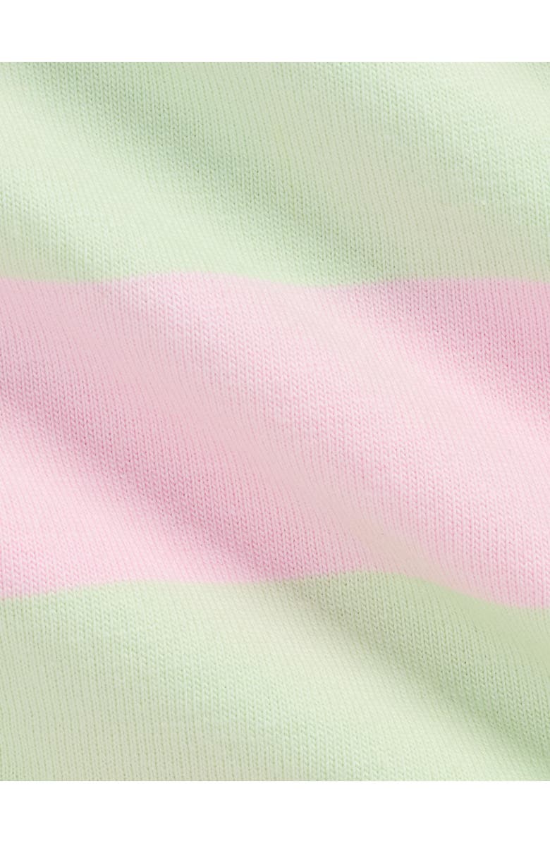 Ralph Lauren Rugby Stripe Cotton Jersey Dress & Bloomers, Alternate, color, 