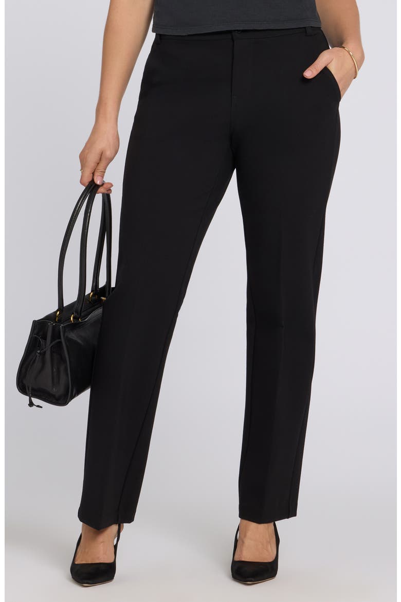 Bella Sculpt-Her™ Marilyn Straight Leg Pants, Alternate, color, BLACK
