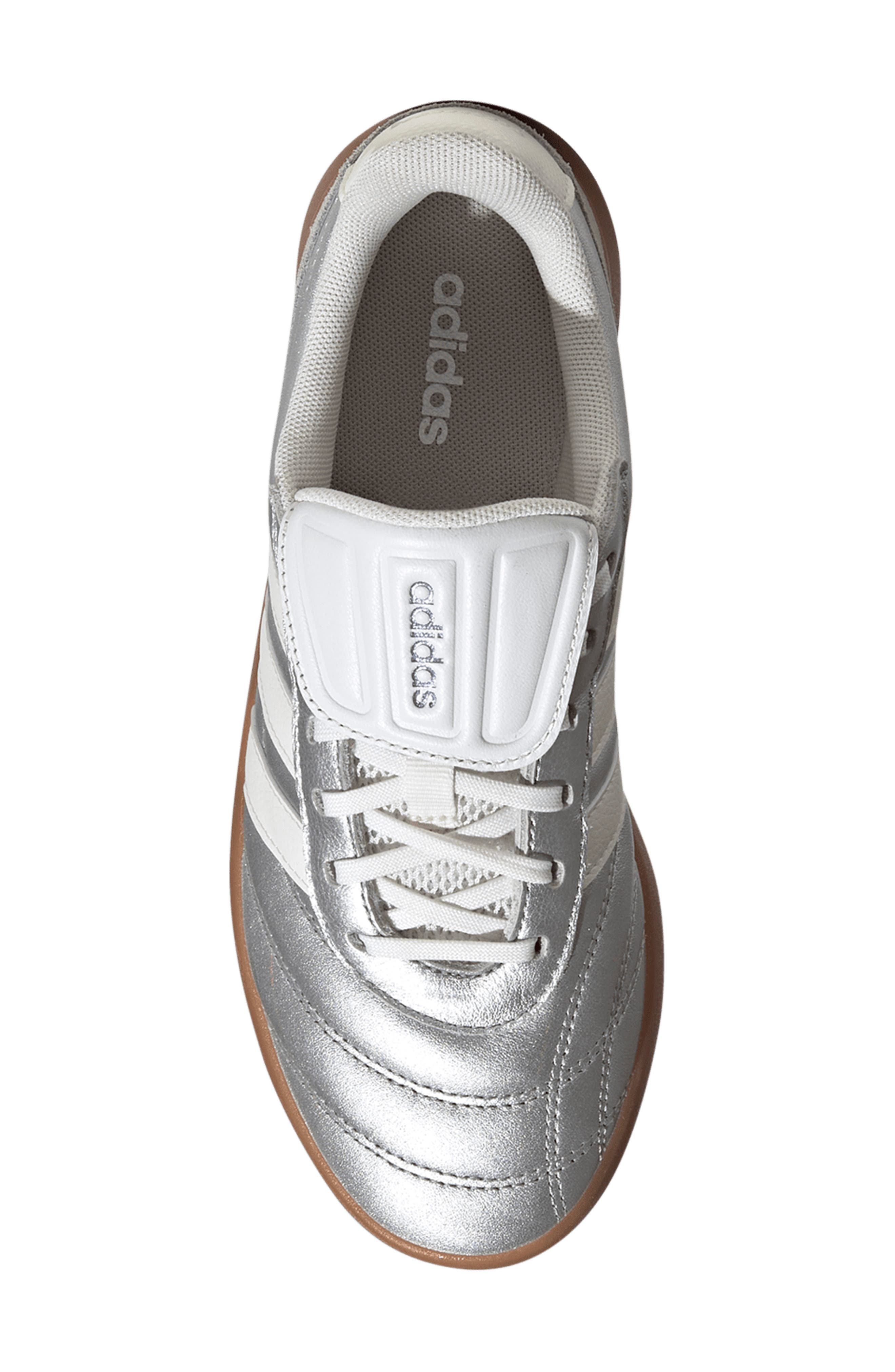 adidas Barreda Mundial Sneaker, Alternate, color, Silver/ White/ Iron Met.