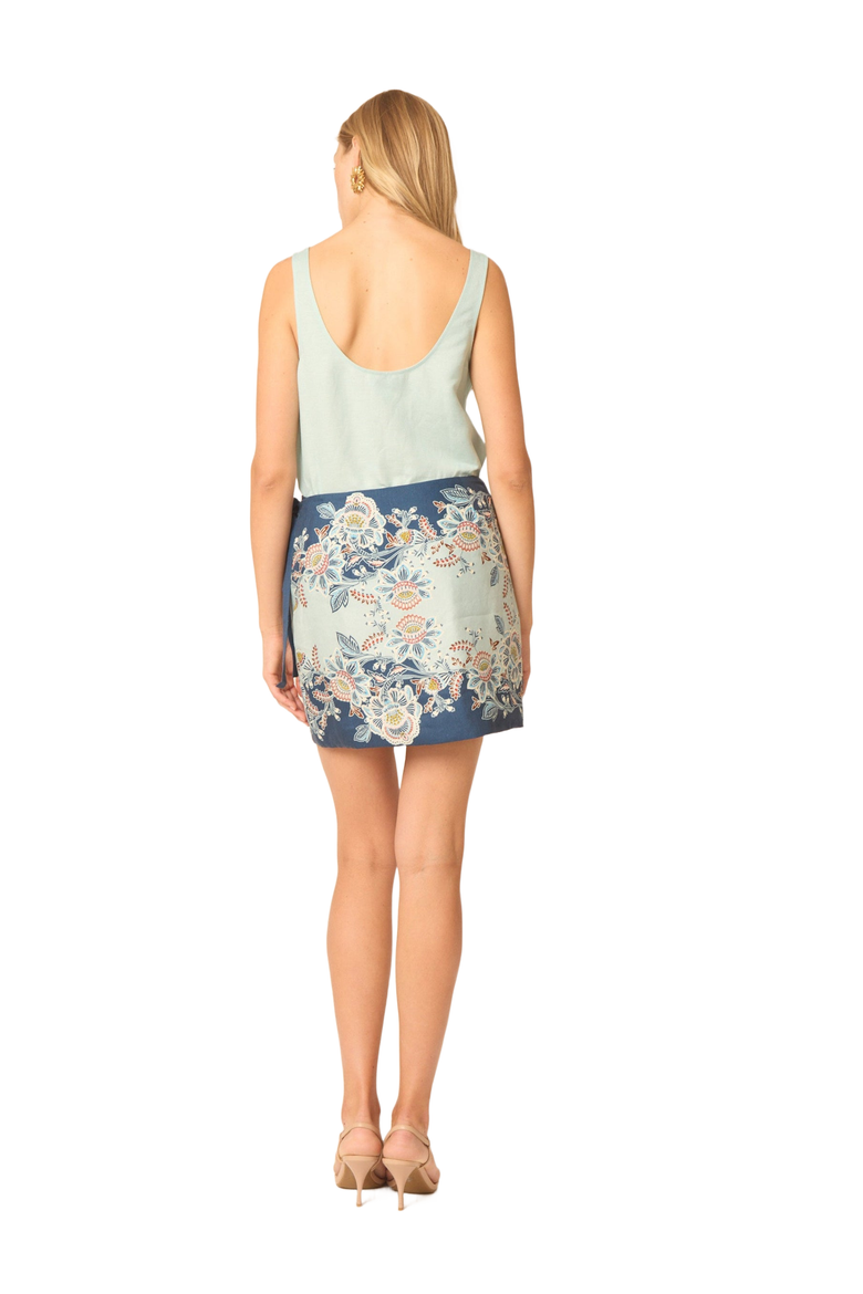 Etta Skirt, Alternate, color, Floral vines