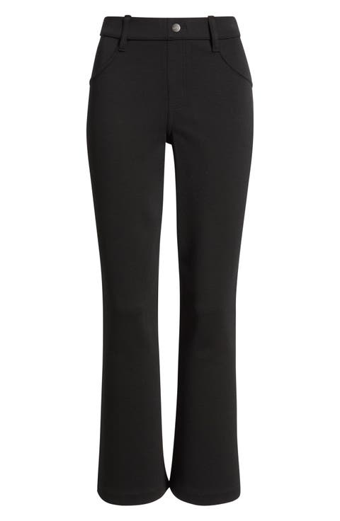 Double Soft Jersey Pull-On Kick Flare Pants