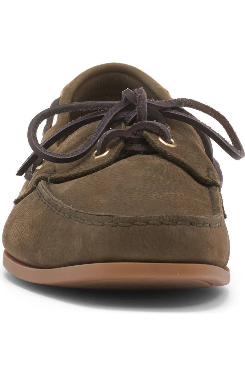 TOM FORD Robin Boat Shoe, Alternate, color, 3Ea02 Olive/ Amber