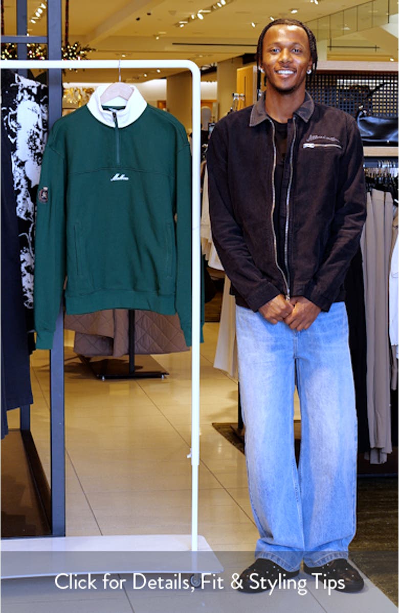 Milton Quarter Zip Pullover, sales video thumbnail