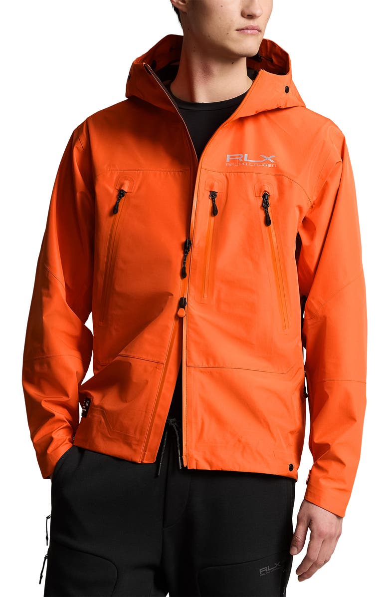 Polo Ralph Lauren Tech Ripstop Patrol Jacket, Main, color, Orange Flame