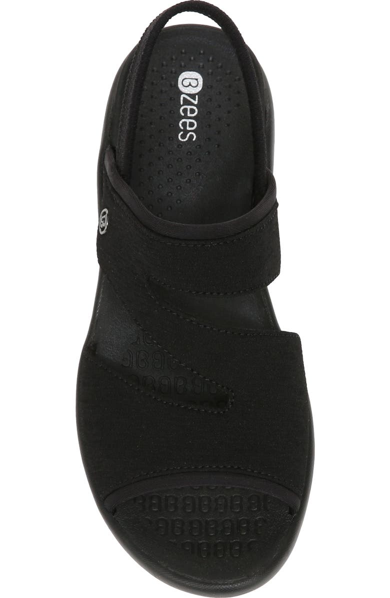 BZees Cleo Asymmetric Slingback Sandal, Alternate, color,