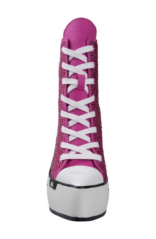 Zigi Adiel Platform Bootie In Pink