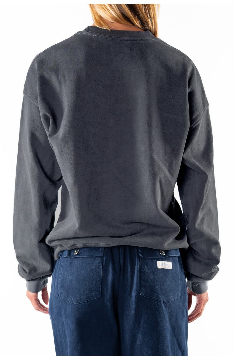 ARIKO Gender Inclusive Post Surf Crew Sweatshirt, Alternate, color, Sea Grey