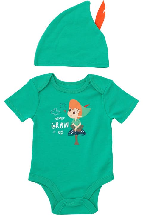 2-Piece Bodysuit and Hat Set
