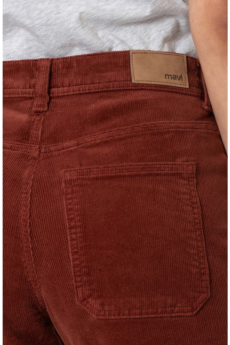 Paloma Marine Patch Pocket High Waist Wide Leg Corduroy Pants, Alternate, color, ANDORRA CORD