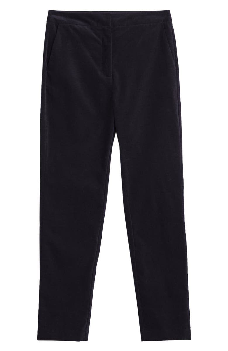 Seasalt Cornwall Star Rock Tapered Stretch Organic Moleskin Pants, Alternate, color, Onyx