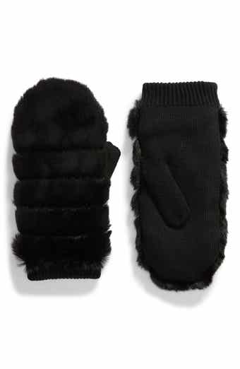 UGG® Faux Fur Mittens