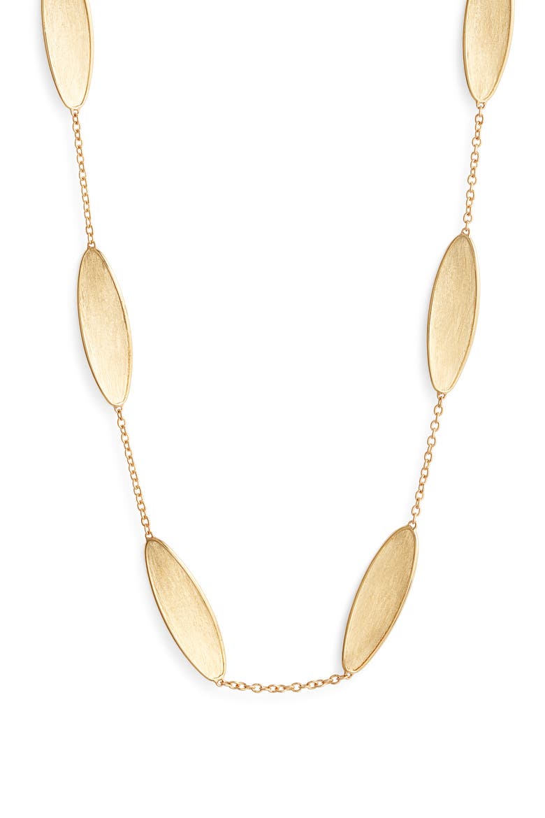Lunaria Twist Necklace, Main, color, GOLD