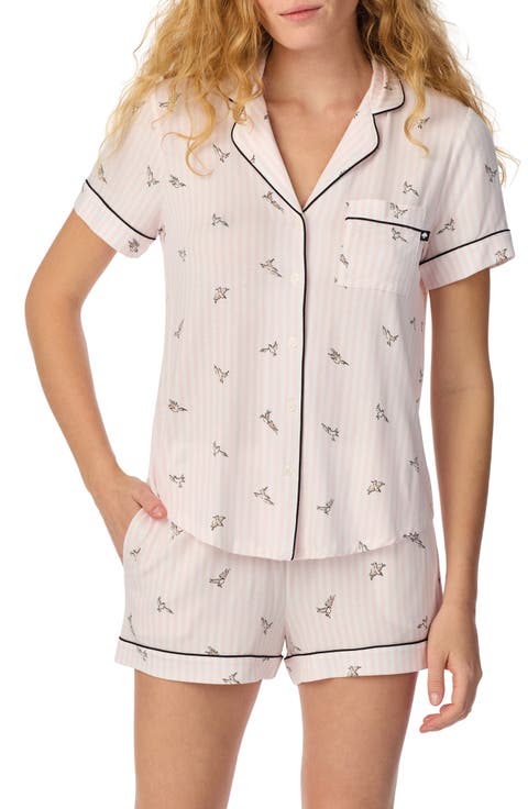 print short pajamas