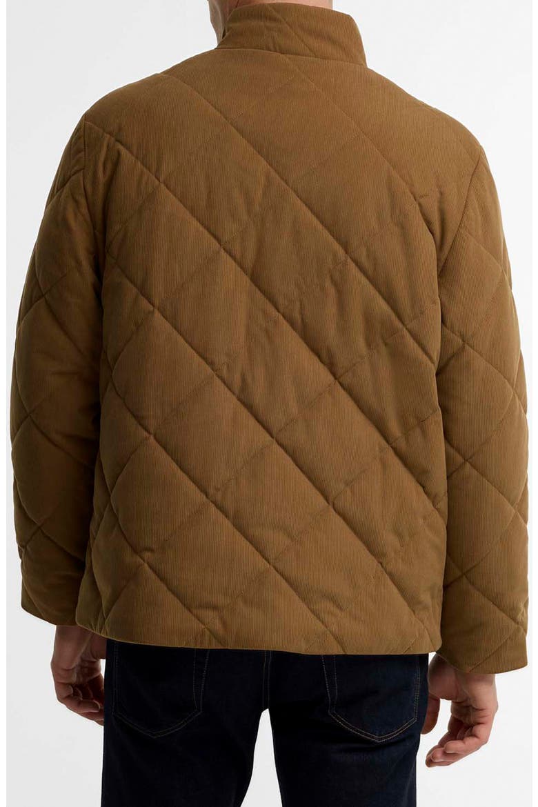 Corden Quilted Jacket, Alternate, color, DARK SANDSTONE