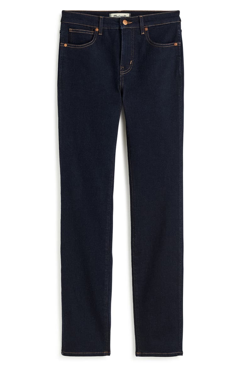 Mid-Rise Stovepipe Jeans, Alternate, color, RINSE WASH
