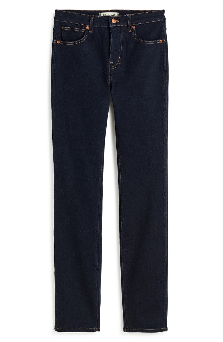 Madewell Mid-Rise Stovepipe Jeans, Alternate, color, Rinse Wash