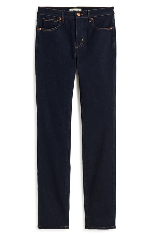 Madewell Mid-rise Stovepipe Jeans In Rinse Wash