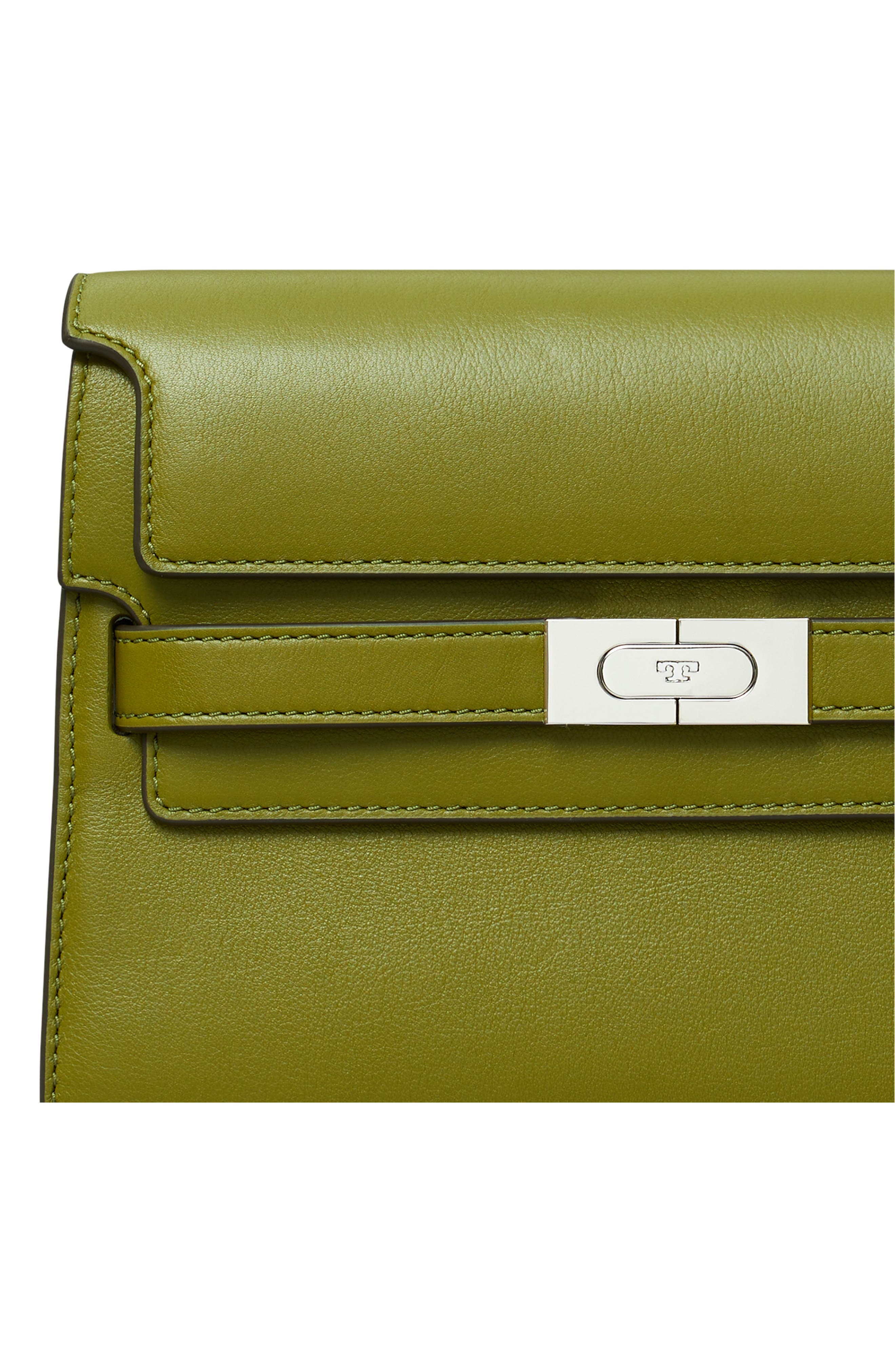 Tory Burch Lee Radziwill Leather Shoulder Bag, Alternate, color, 