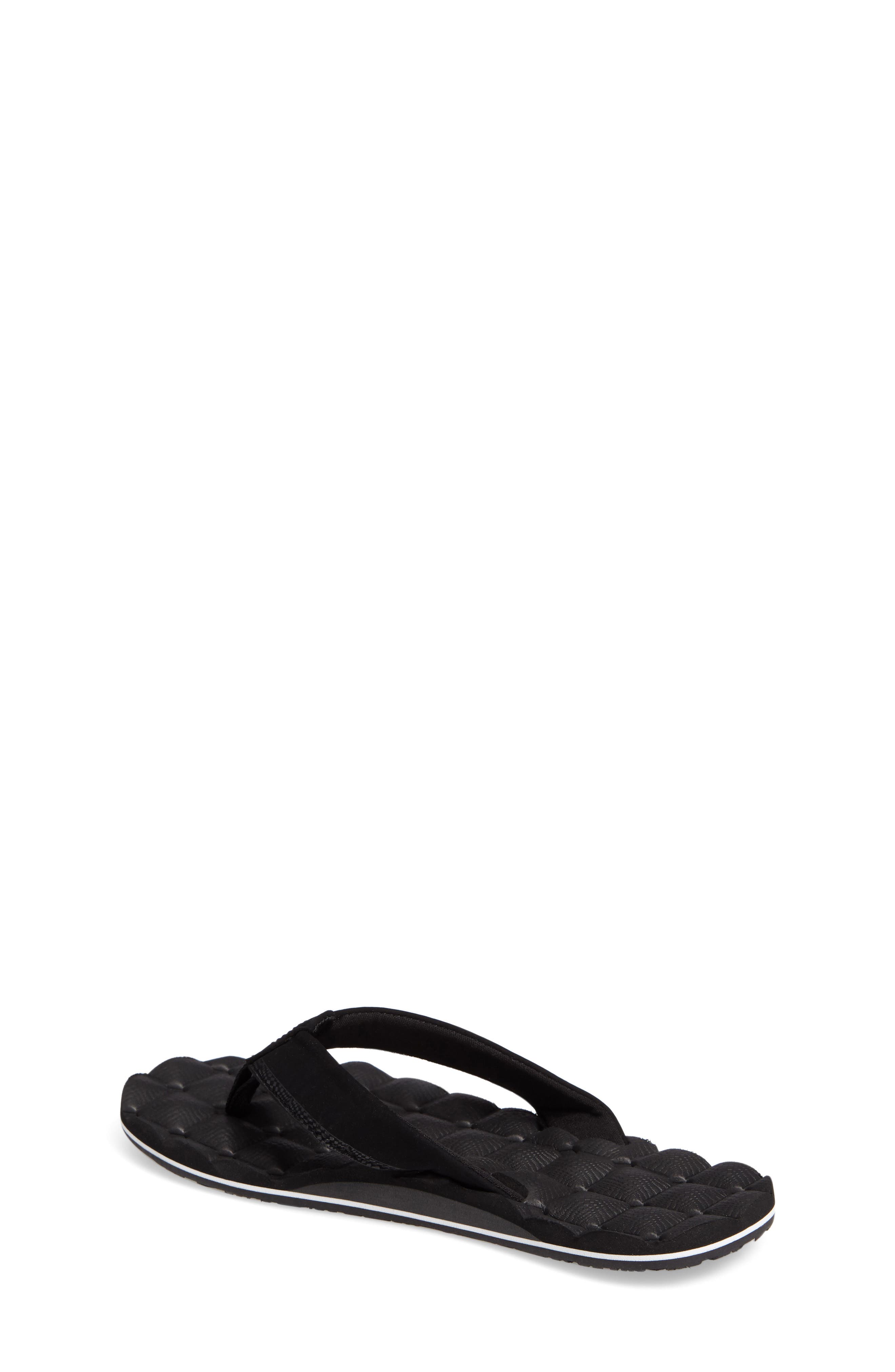 Recliner Flip Flop, Alternate, color, BLACK/ WHITE