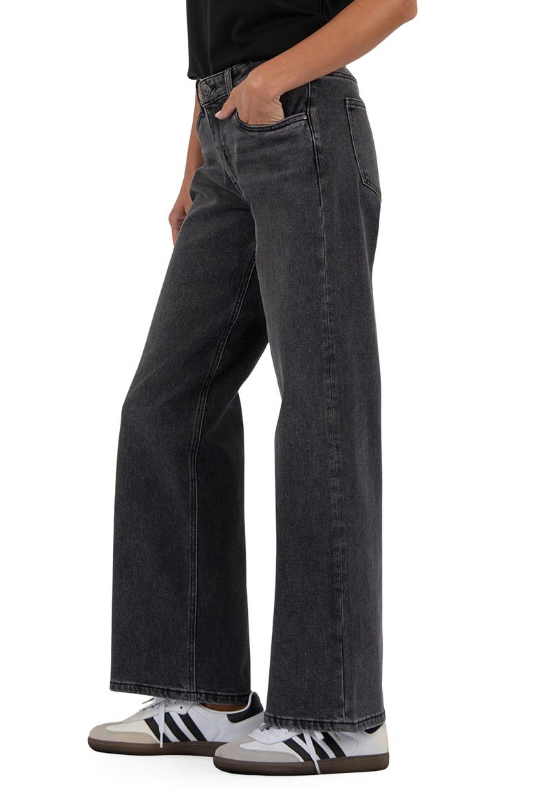 Selena Low Rise Baggy Straight Leg Jeans, Alternate, color, FATEFUL