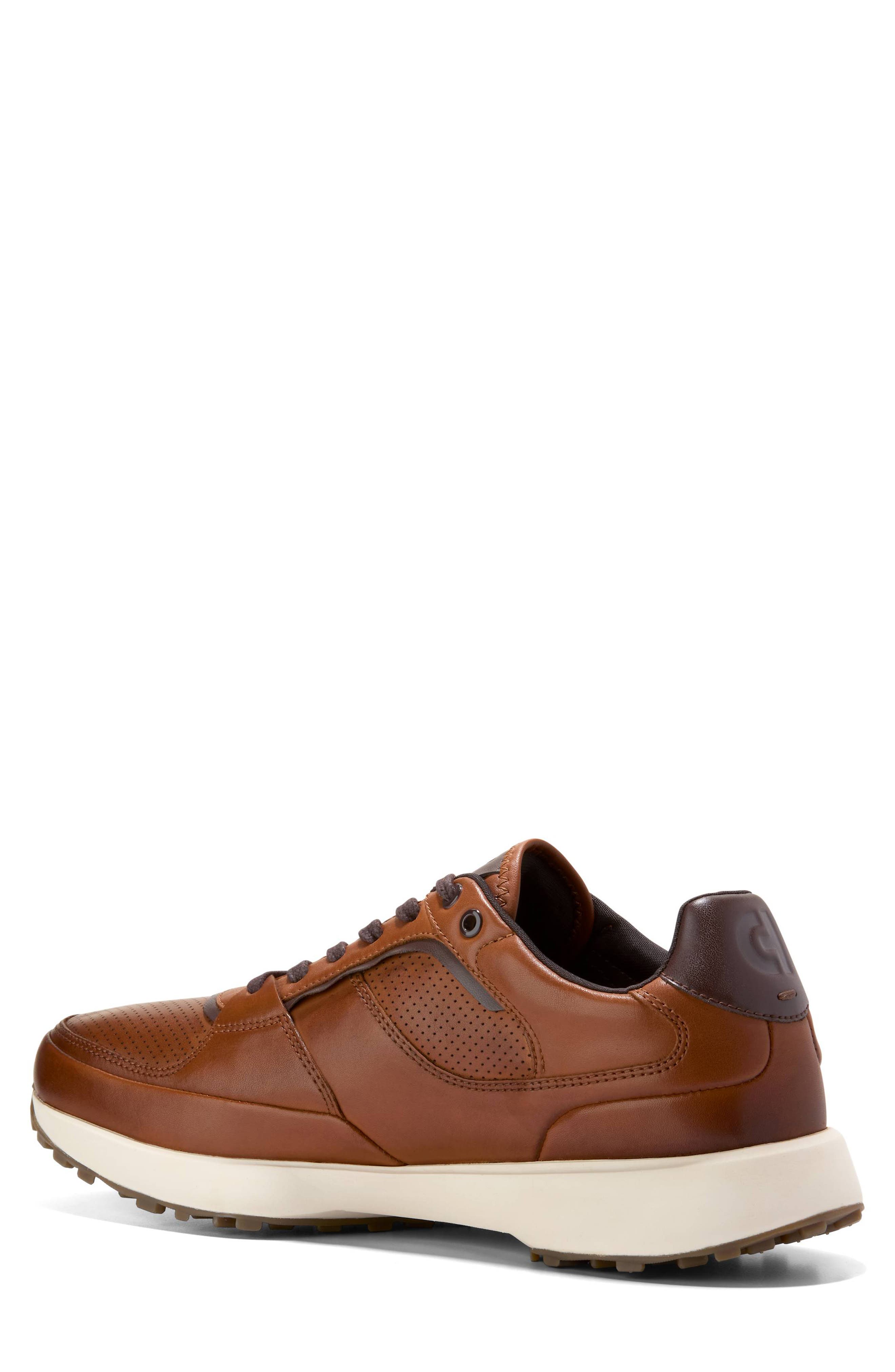 Cole Haan Grand Crosscourt Downtown Sneaker, Alternate, color, British Tan / Madeira / Ivory
