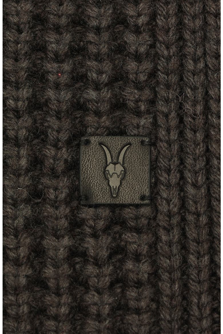 Thermal Knit Scarf, Alternate, color, CARTER GREY