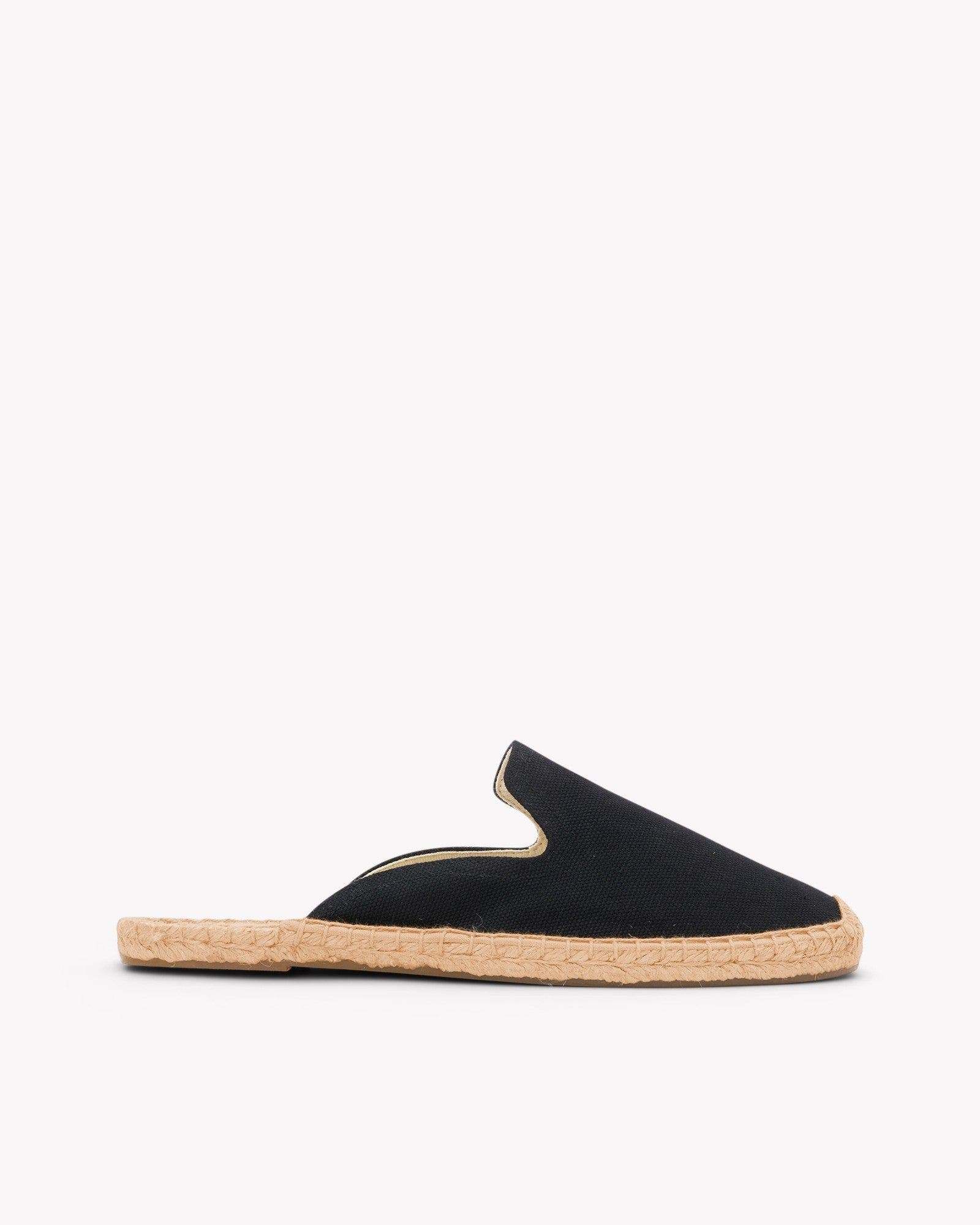 Soludos The Dali Mule Canvas Colors Espadrille, Main, color, Noche Black