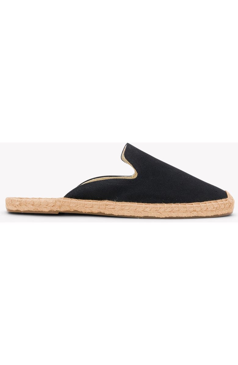 Soludos The Dali Mule Canvas Colors Espadrille, Main, color, Noche Black