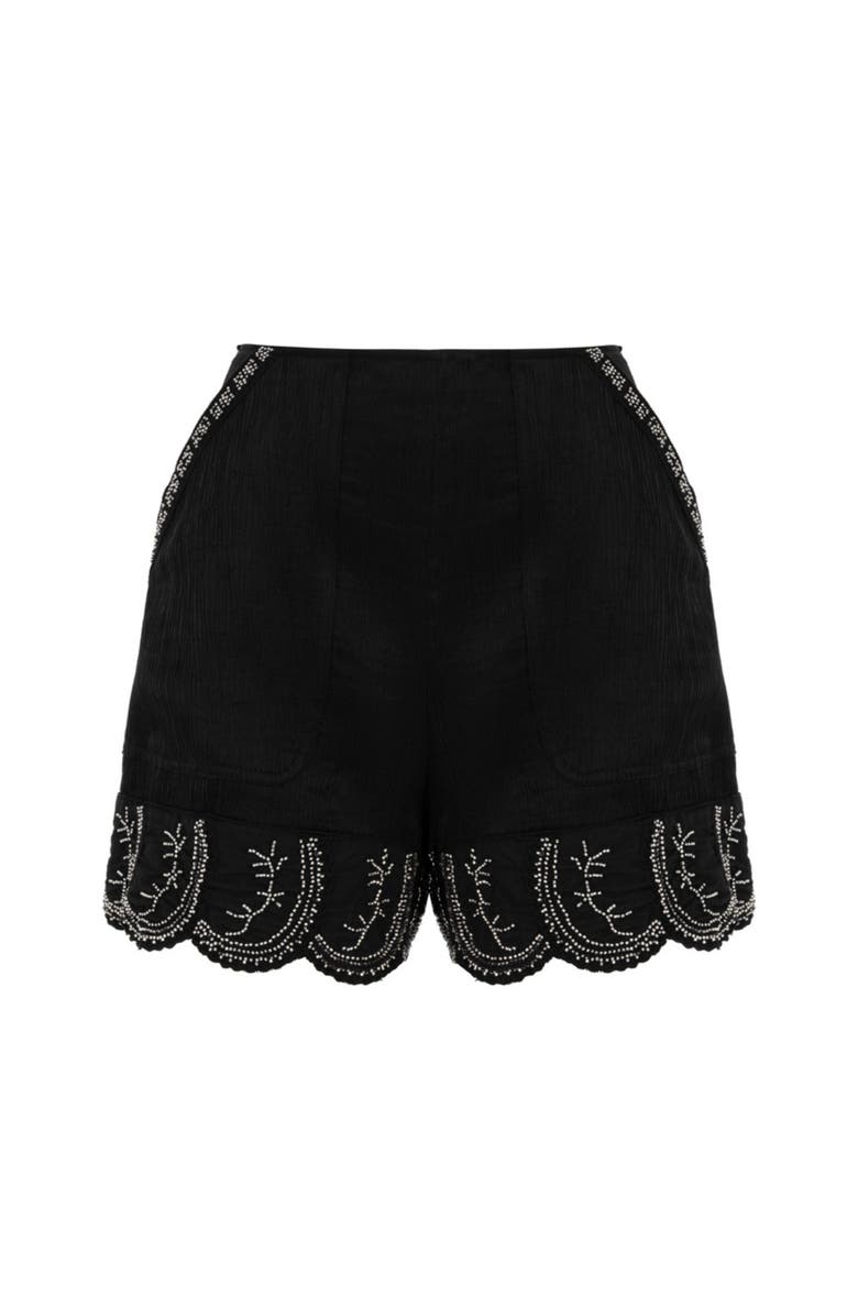 Nocturne Stone Detailed Shorts, Alternate, color,