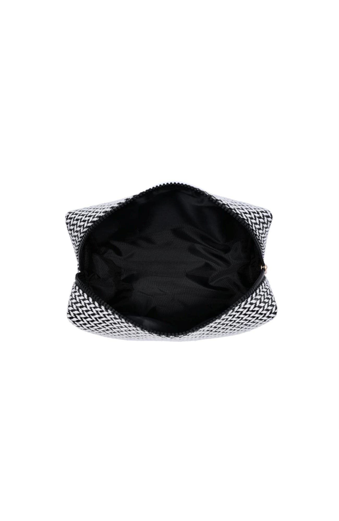 Switchback Cosmetic & Travel Organizer Pouch, Alternate, color, Black