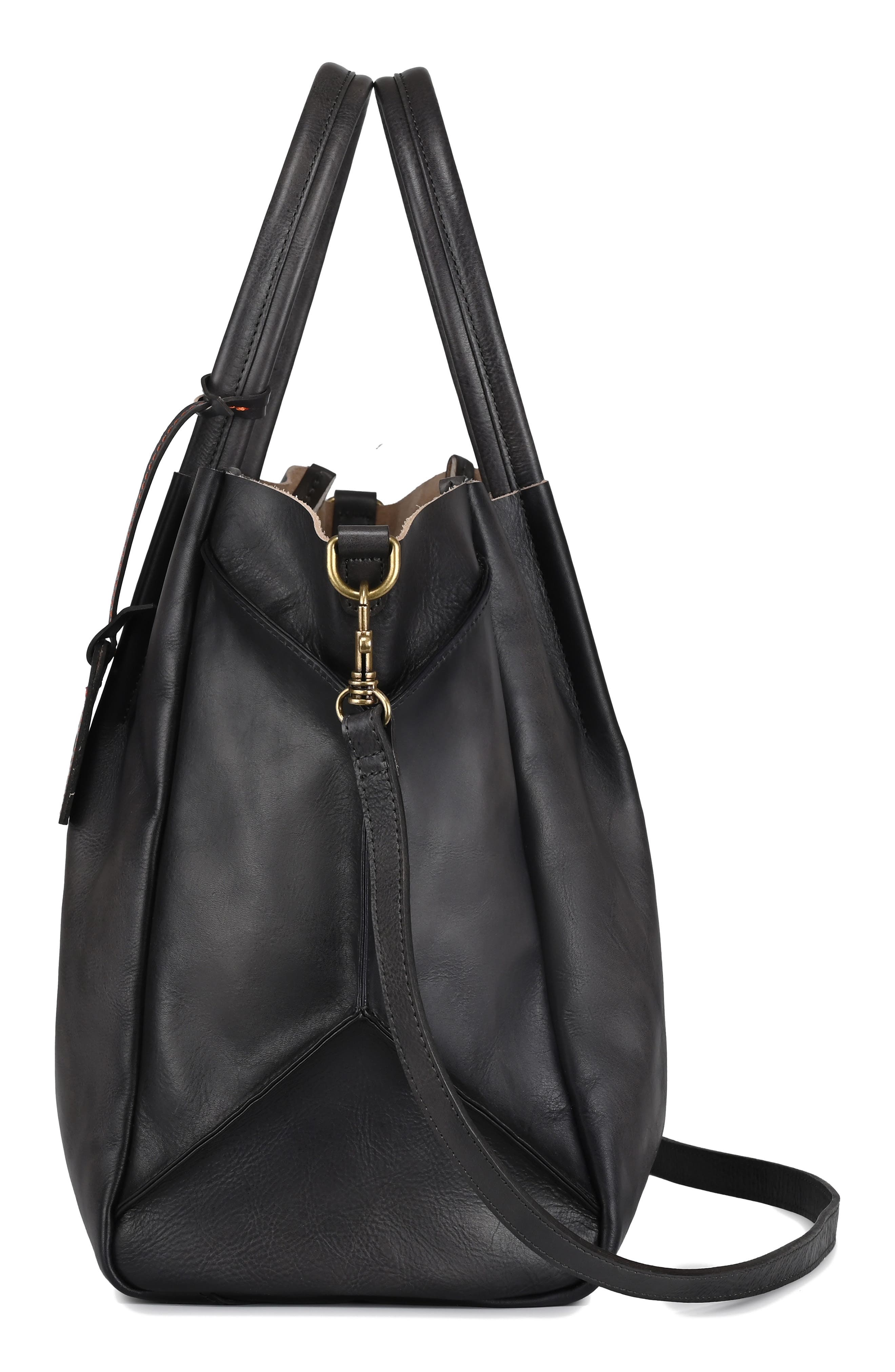 OLD TREND Sprout Land Leather Tote Bag, Alternate, color, Grey Ombre